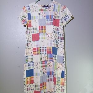 Ralph Lauren Multicolor Patchwork Dress. LOVELY!